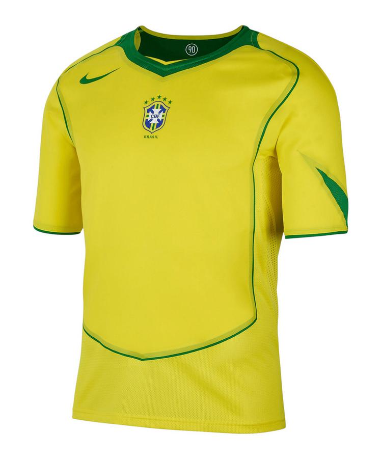 Nike Nike CBF Brasilien Reissue 2004 Trikot Trikot Herren - gelbgruen - 0 | SportScheck