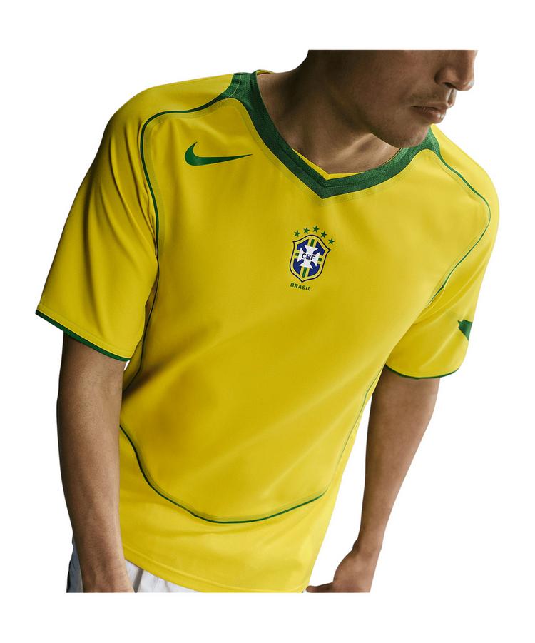 Nike Nike CBF Brasilien Reissue 2004 Trikot Trikot Herren - gelbgruen - 0 | SportScheck