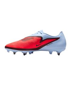 Rückansicht von Nike Phantom 6 Low Academy SG Max Voltage Fußballschuhe Herren blau