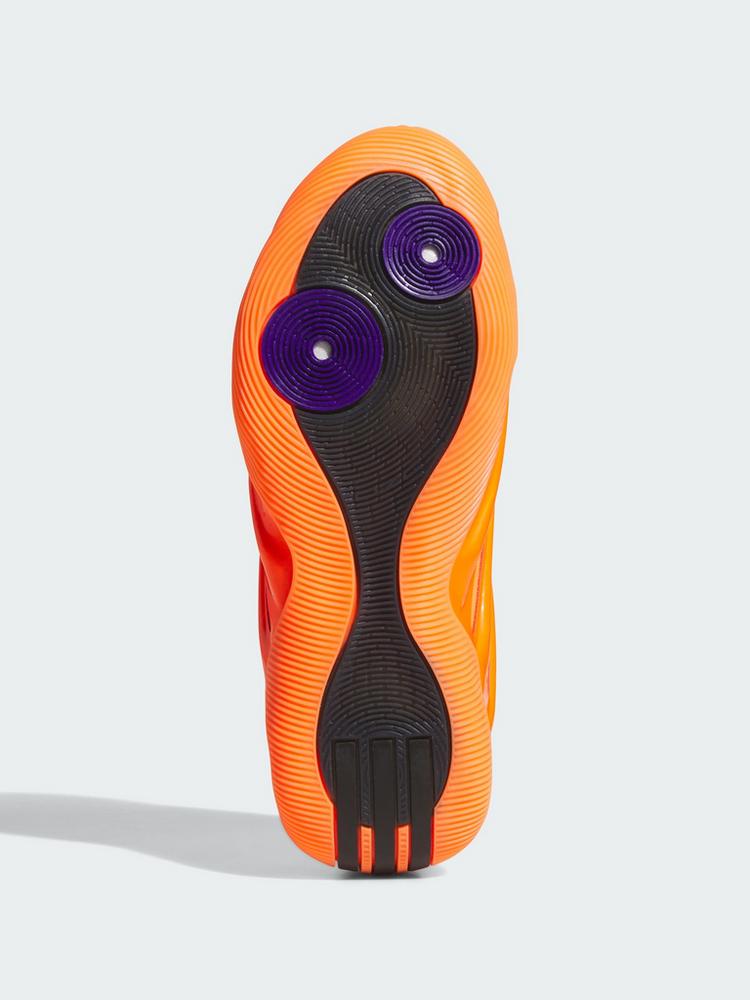 adidas adidas Harden Volume 9 Schuh Basketballschuhe - Solar Orange / Core Black / Collegiate Purple - 2 | SportScheck