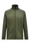 Peak Performance Fleecejacke Herren - olive