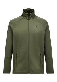 Peak Performance Fleecejacke Herren - olive