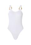 Moda Minx SCRUNCH Badeanzug Damen - White