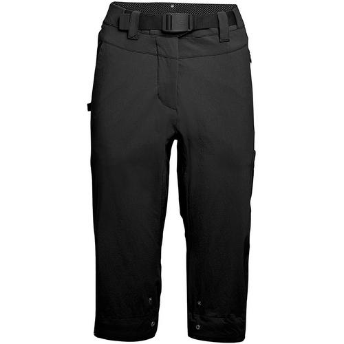 Rückansicht von Gonso Ruth 3/4 Fahrradhose Damen Schwarz