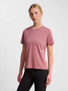 Rückansicht von hummel Funktionsshirt Damen WISTFUL MAUVE