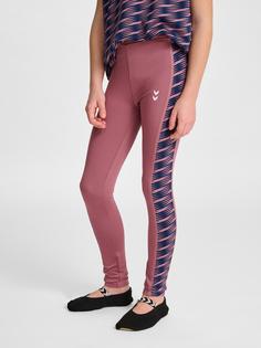 Rückansicht von hummel Tights Kinder WISTFUL MAUVE