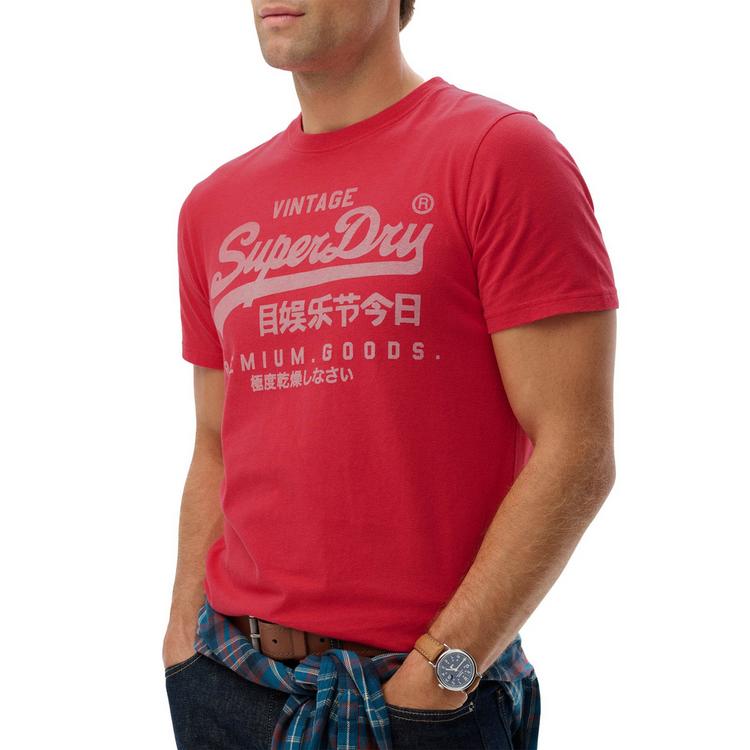 Superdry Superdry T-Shirt T-Shirt Herren - Rot - 5 | SportScheck