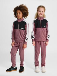Rückansicht von hummel Trainingsanzug Kinder WISTFUL MAUVE