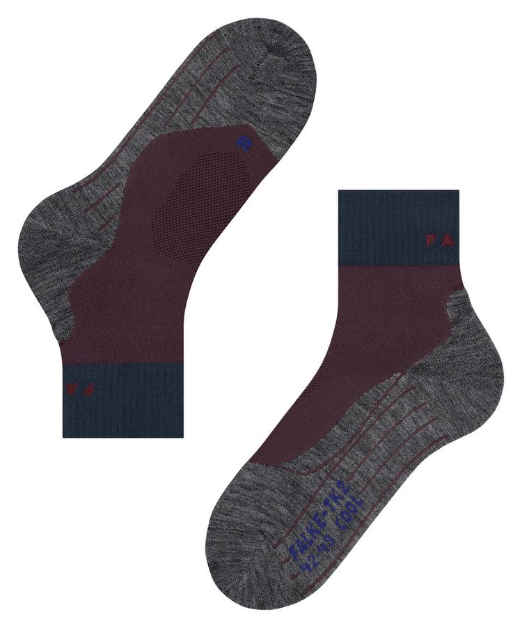 Falke Falke TK2 Explore Cool Short Socken Herren - barolo (8526) - 3 | SportScheck