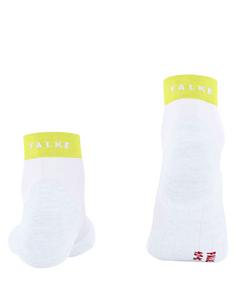 Rückansicht von Falke RU4 Endurance Short Laufsocken Herren white (2003)