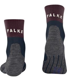 Rückansicht von Falke TK2 Explore Cool Short Laufsocken Damen barolo (8526)