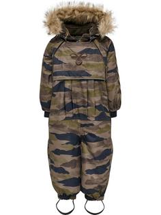 hummel hmlMOON SNOWSUIT Schneeanzug Kinder CHOCOLATE CHIP/AFTER DARK