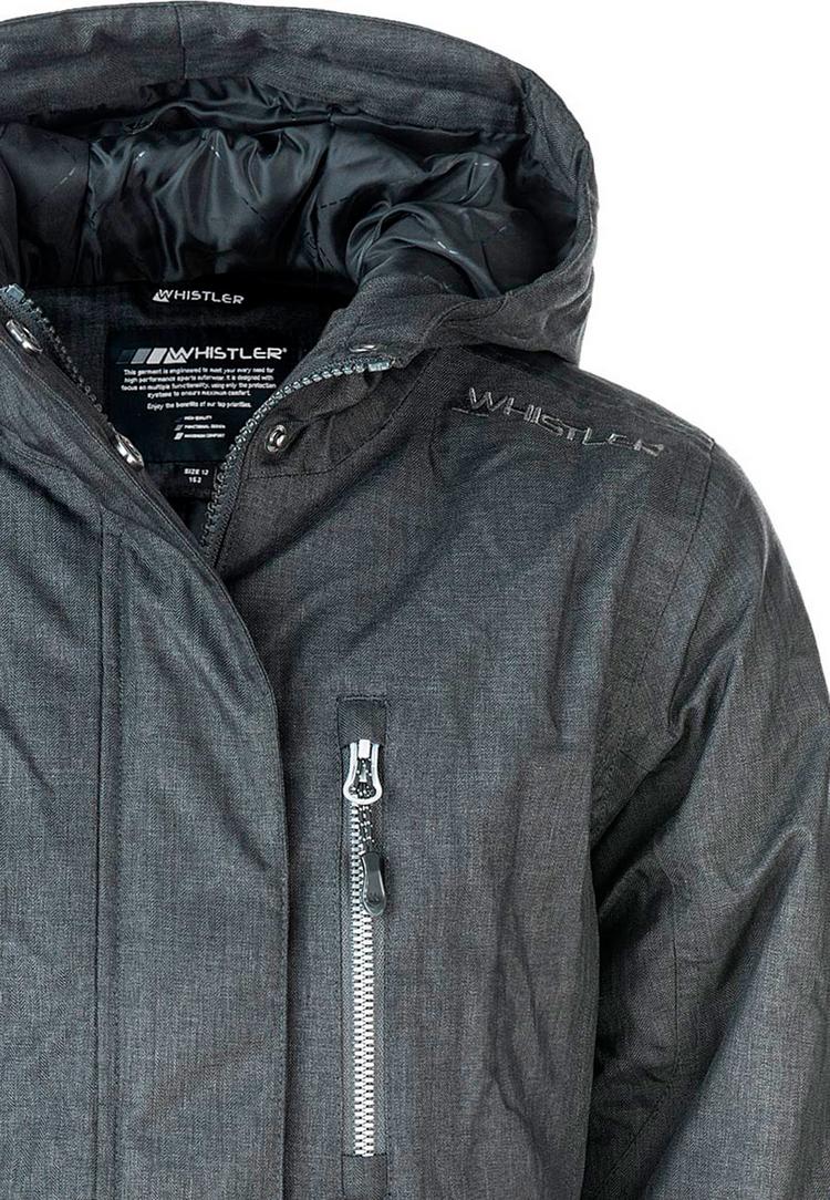 Whistler Whistler Elmau Winterjacke Kinder - 1011 Dark Grey Melange - 0 | SportScheck