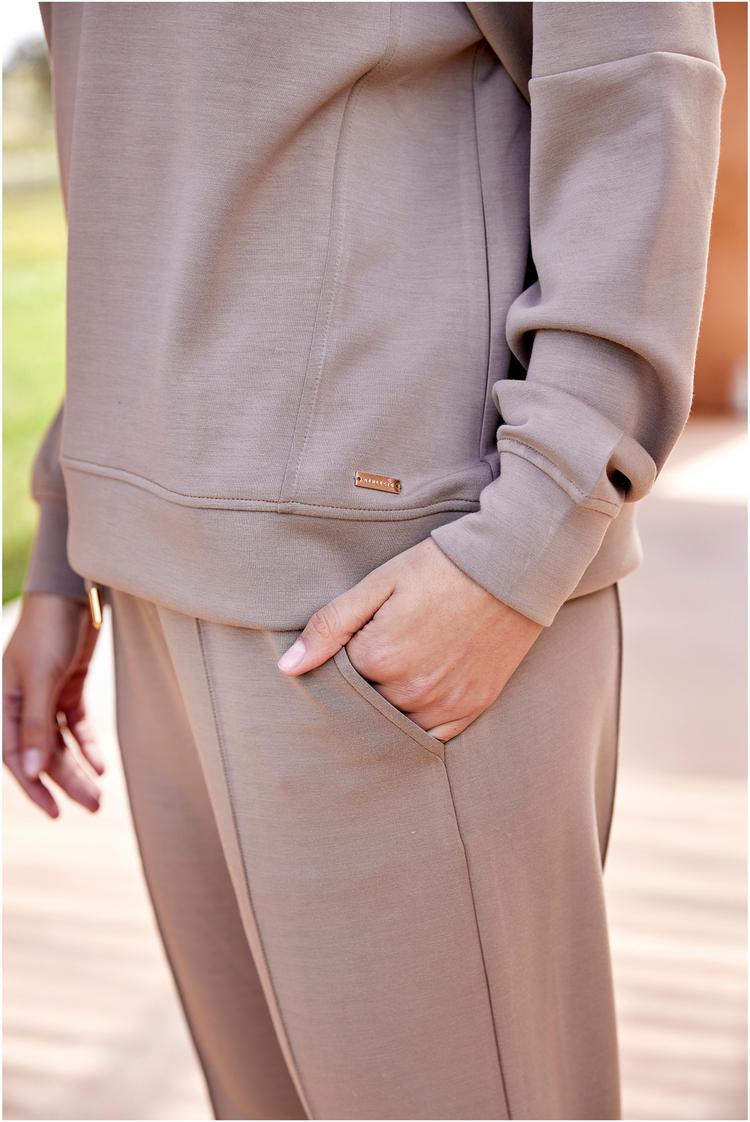 Athlecia Athlecia Jacey Sweathose Damen - 3037 Desert Taupe - 2 | SportScheck