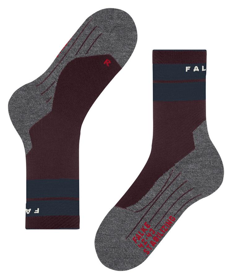 Falke Falke TK Compression Stabilizing Socken Damen - barolo (8526) - 3 | SportScheck