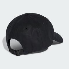Rückansicht von adidas Dad Kappe Cap Black / White