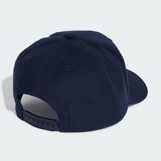 Rückansicht von adidas Real Madrid Snapback Kappe Cap Legend Ink / Matte Silver