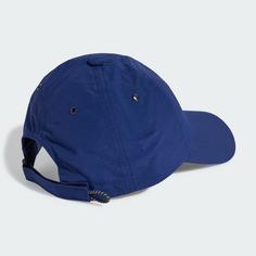 Rückansicht von adidas Frankreich Tech Baseball Kappe Cap Dark Blue
