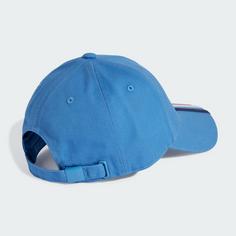 Rückansicht von adidas Frankreich Baseball Kappe Cap Focus Blue