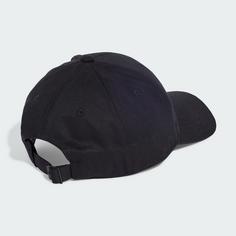 Rückansicht von adidas B-Ball Tonal Kappe Cap Black