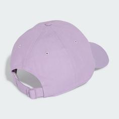 Rückansicht von adidas B-Ball Tonal Kappe Cap Powder Plum