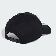 Rückansicht von adidas All Blacks 3-Streifen Baseball Kappe Cap All Black