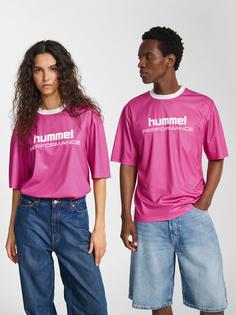 Rückansicht von hummel Funktionsshirt CAMEO PINK