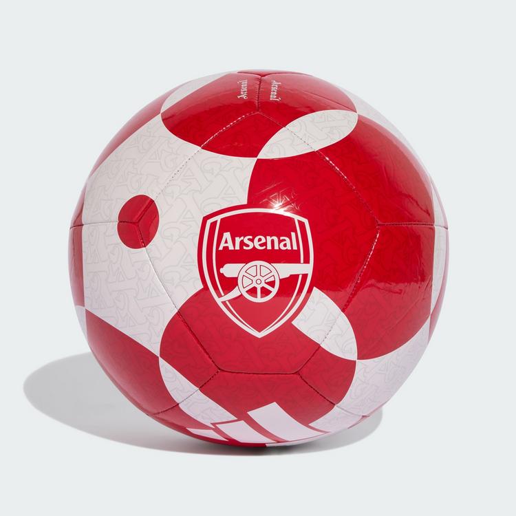 adidas adidas Arsenal Home Club Ball Fu&szlig;ball - White / Better Scarlet / Team Power Red 2 - 0 | SportScheck