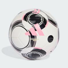 Rückansicht von adidas Juventus Home Club Ball Fußball White / Black / Bliss Pink