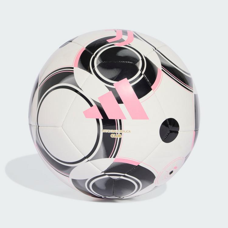 adidas adidas Juventus Home Club Ball Fu&szlig;ball - White / Black / Bliss Pink - 0 | SportScheck