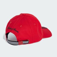 Rückansicht von adidas Manchester United Baseball Kappe Cap Mufc Red / Black