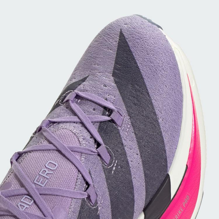 adidas adidas Adizero Prime X3 Strung Schuh Laufschuhe - Powder Plum / Aurora Black / Shock Pink - 6 | SportScheck