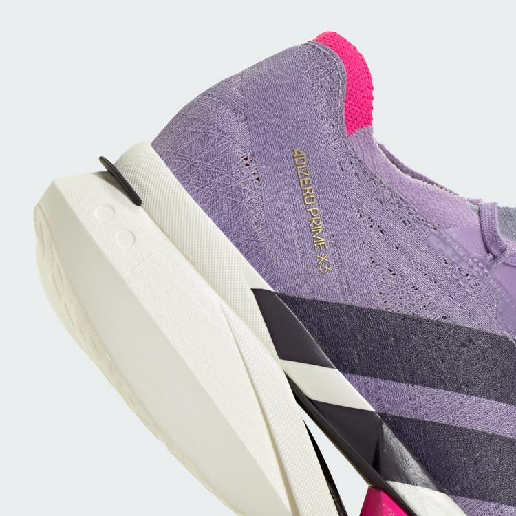 adidas adidas Adizero Prime X3 Strung Schuh Laufschuhe - Powder Plum / Aurora Black / Shock Pink - 7 | SportScheck