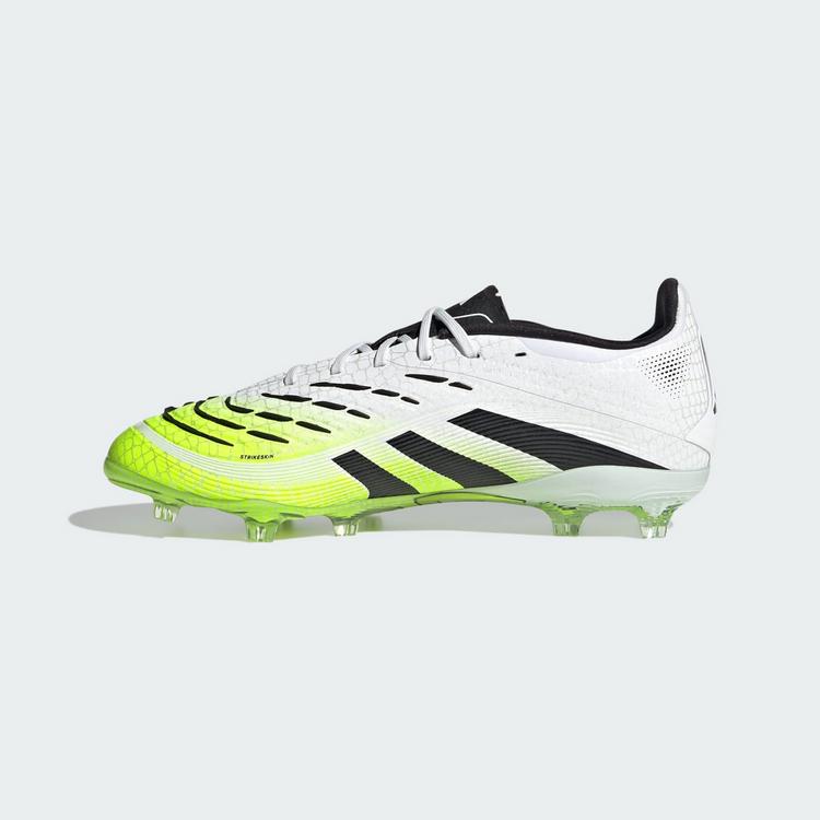 adidas adidas Predator Elite Kids FG Fu&szlig;ballschuh Fu&szlig;ballschuhe Kinder - Cloud White / Core Black / Lucid Lemon - 4 | SportScheck