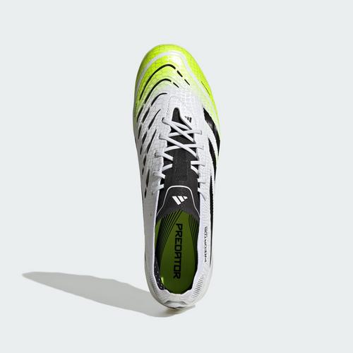 Rückansicht von adidas Predator Elite 2G/3G AG Fußballschuh Fußballschuhe Cloud White / Core Black / Lucid Lemon