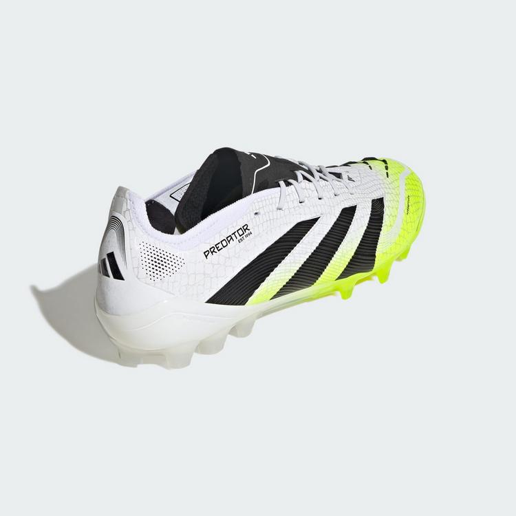 adidas adidas Predator Elite 2G/3G AG Fu&szlig;ballschuh Fu&szlig;ballschuhe - Cloud White / Core Black / Lucid Lemon - 3 | SportScheck