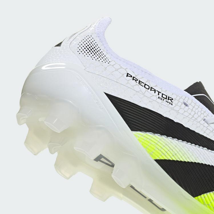 adidas adidas Predator Elite 2G/3G AG Fu&szlig;ballschuh Fu&szlig;ballschuhe - Cloud White / Core Black / Lucid Lemon - 5 | SportScheck