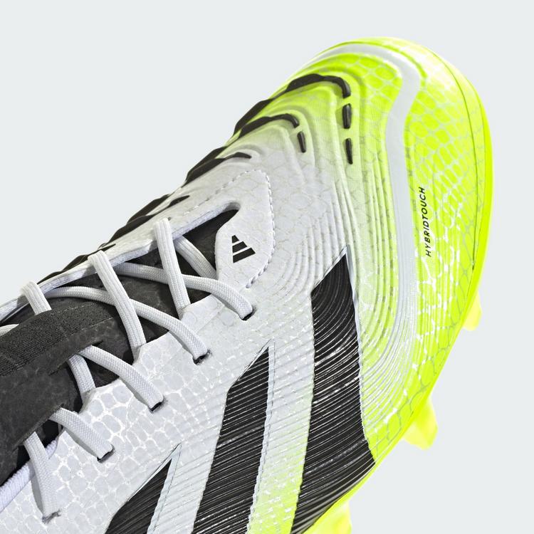 adidas adidas Predator Elite 2G/3G AG Fu&szlig;ballschuh Fu&szlig;ballschuhe - Cloud White / Core Black / Lucid Lemon - 6 | SportScheck