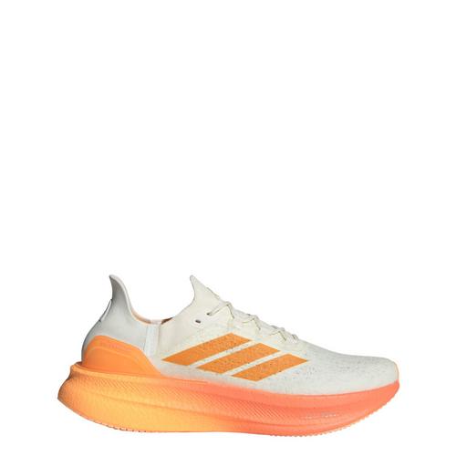 Rückansicht von adidas Ultraboost 5 Strung Schuhe Laufschuhe Herren Off White / Flash Orange / Semi Coral