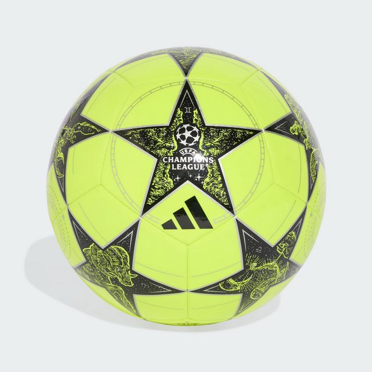 adidas adidas UCL Club 25/26 League Stage Ball Fu&szlig;ball - Solar Yellow / Black / Silver Metallic - 0 | SportScheck