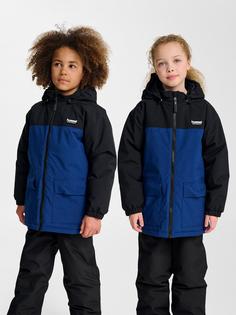 Rückansicht von hummel Trainingsjacke Kinder ESTATE BLUE