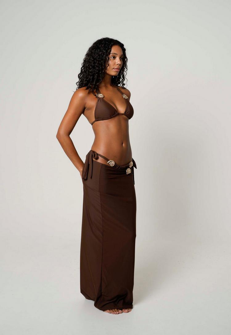 Moda Minx Moda Minx Nautilius Shell Maxirock Damen - brown - 2 | SportScheck