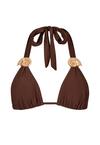 Moda Minx Nautilis Shell Bikini Oberteil Damen - brown