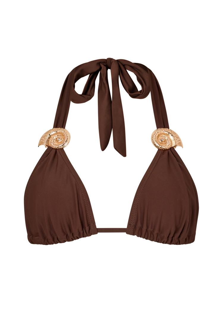 Moda Minx Moda Minx Nautilis Shell Bikini Oberteil Damen - brown - 0 | SportScheck