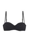 Lascana B&uuml;gel-Bandeau-Bikini-Top Bikini Oberteil Damen - schwarz