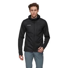 Rückansicht von Mammut GORE-TEX Ultimate VIII SO Softshelljacke Herren black