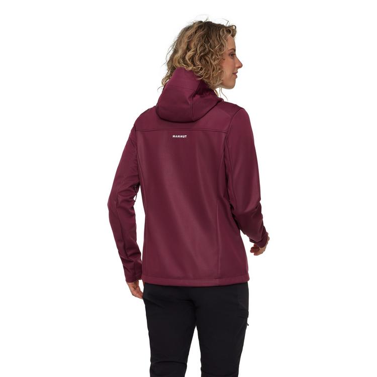 Mammut Mammut Ultimate VIII SO Hooded Softshelljacke Damen - vin-black - 1 | SportScheck