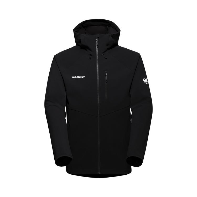 Mammut Mammut Ultimate Comfort SO Hooded Softshelljacke Herren - black - 9 | SportScheck