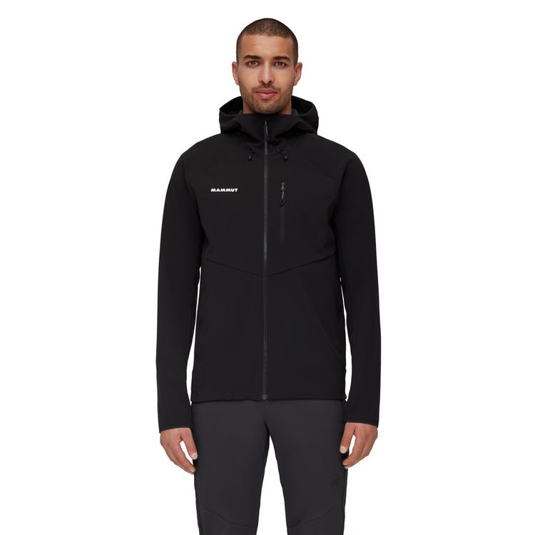 Mammut Mammut Ultimate Comfort SO Hooded Softshelljacke Herren - black - 0 | SportScheck