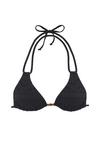 Lascana Triangel-Bikini-Top Bikini Oberteil Damen - schwarz